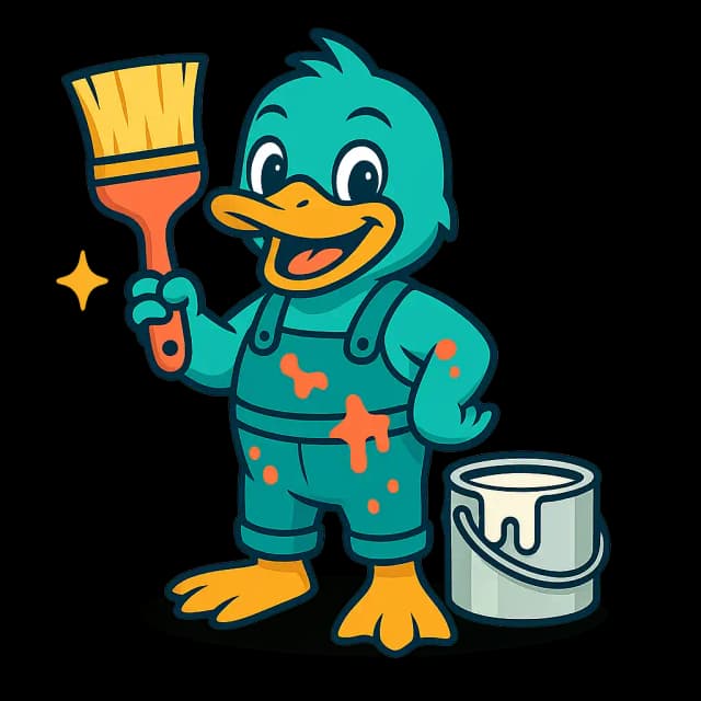 Your house gets painted