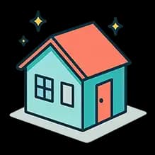 Finished house icon
