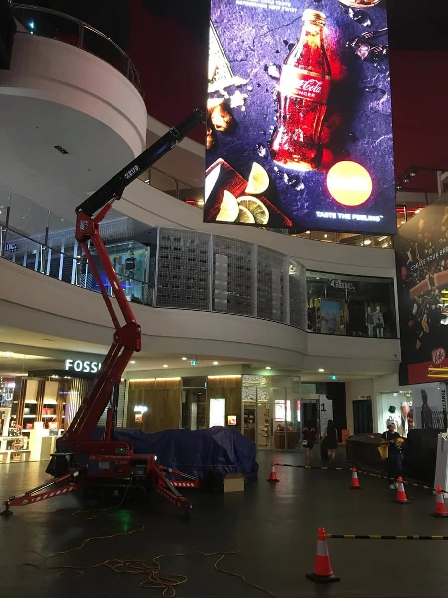 Spider Lift Hire, Difficult Access - Project 5