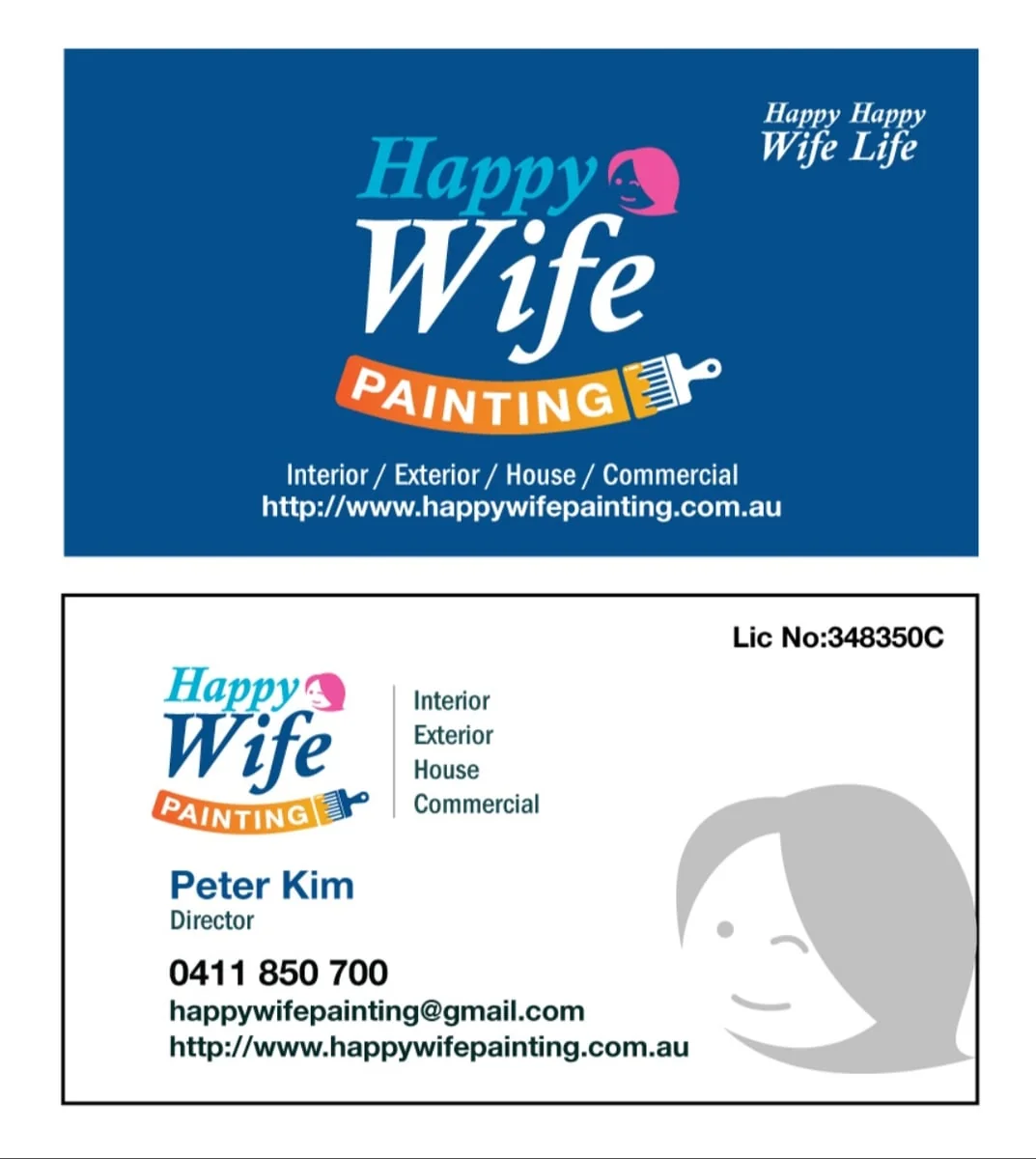 Happy Wife Painting - Project 1