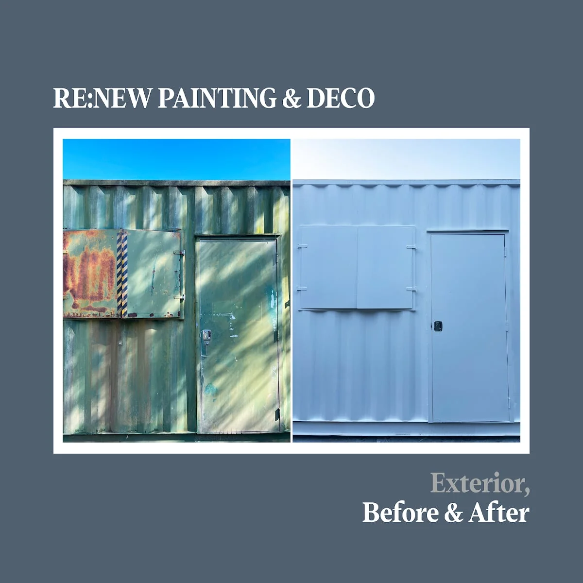 Renew Painting & Deco - Main project