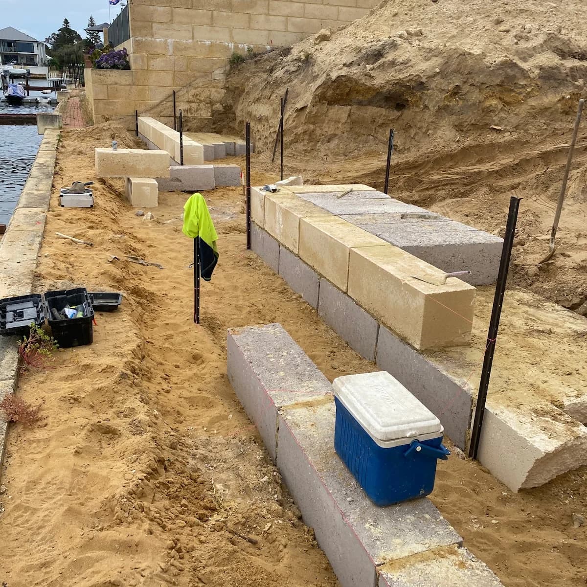 Limestone Wall Contractors WA - Project 2