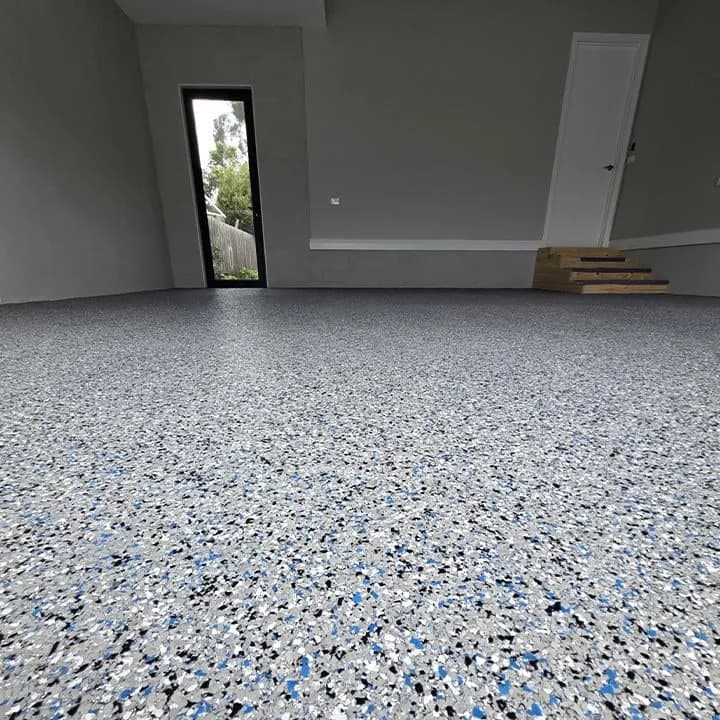 Red painting Au | house Painting | Commercial Painting | Concrete Epoxy - Project 5