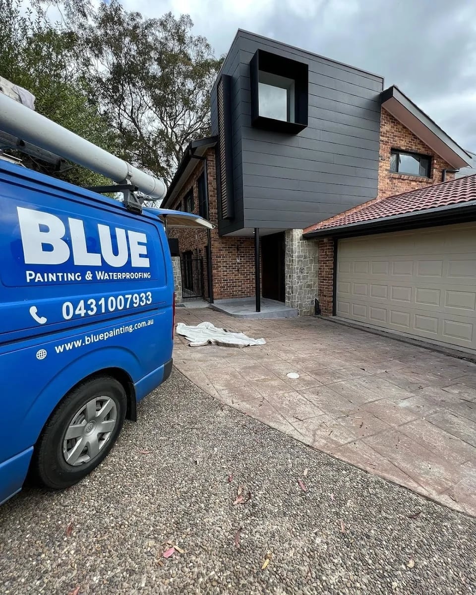 Blue Painting & Decorating - Main project