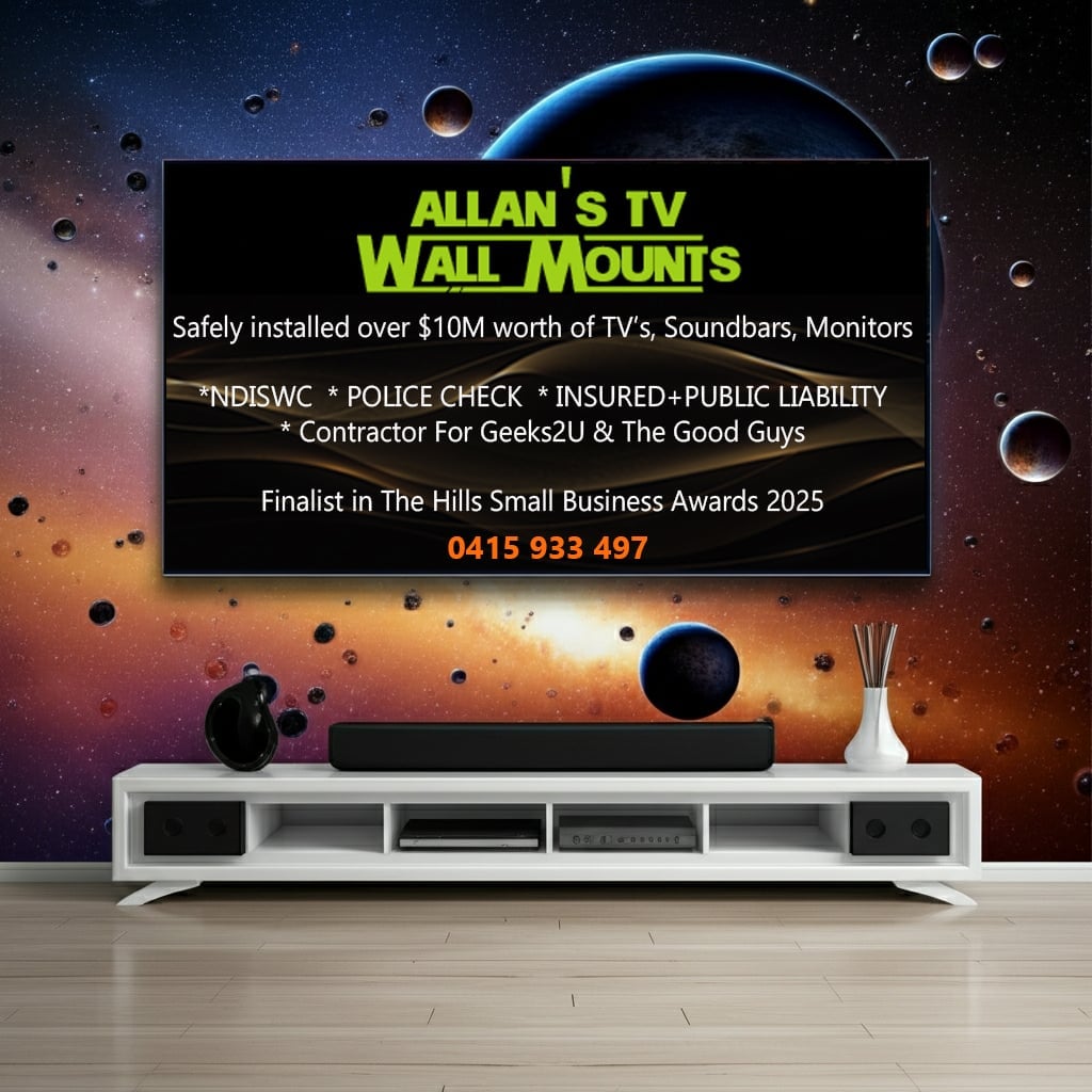 Allan's TV Wall Mounts - Main project