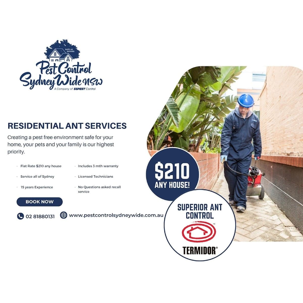 Pest Control Sydney Wide