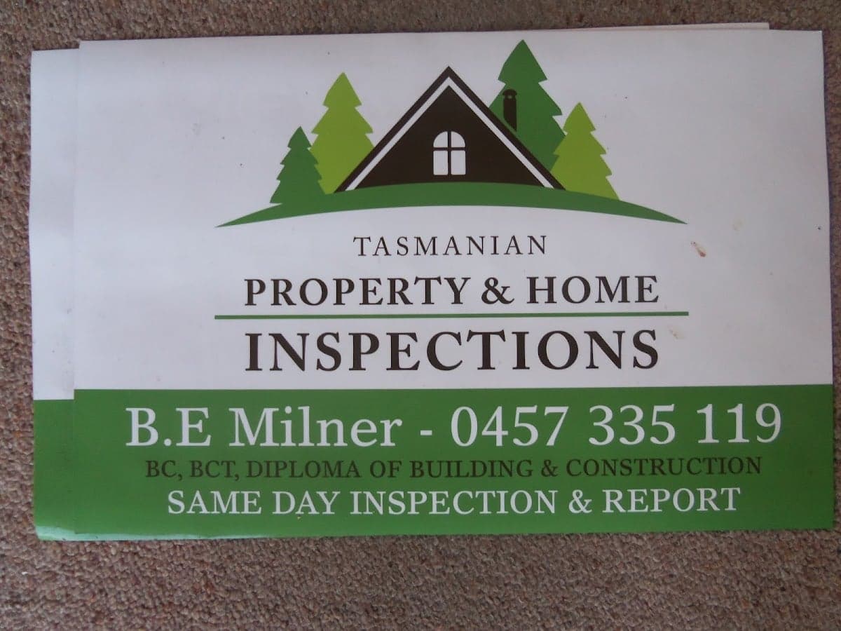 Tasmanian Property & Home Inspections cover
