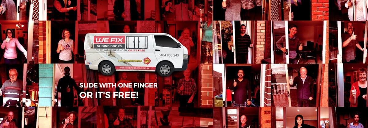 We Fix Sliding Doors cover